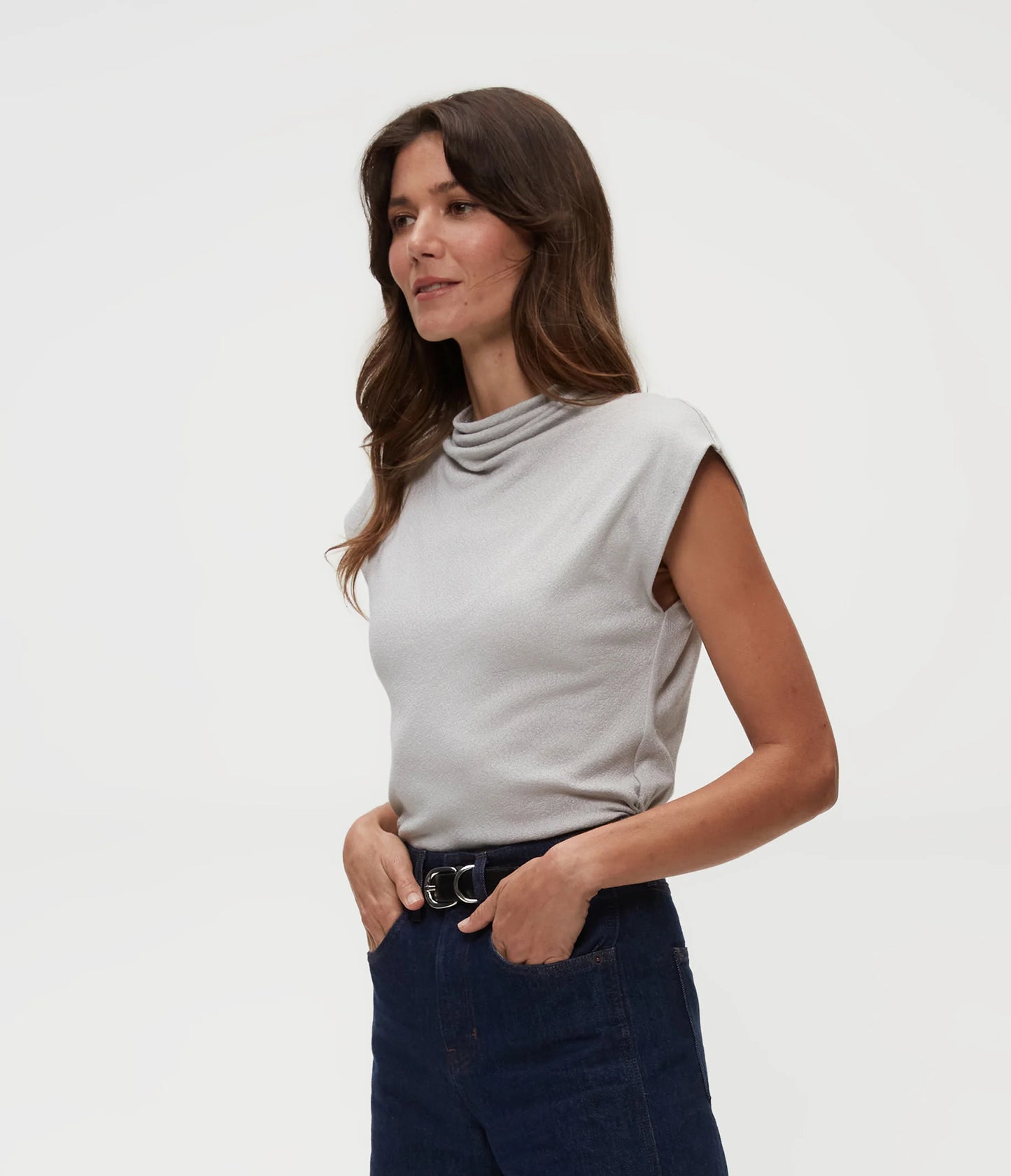 Michael Stars Reese Mock Neck
