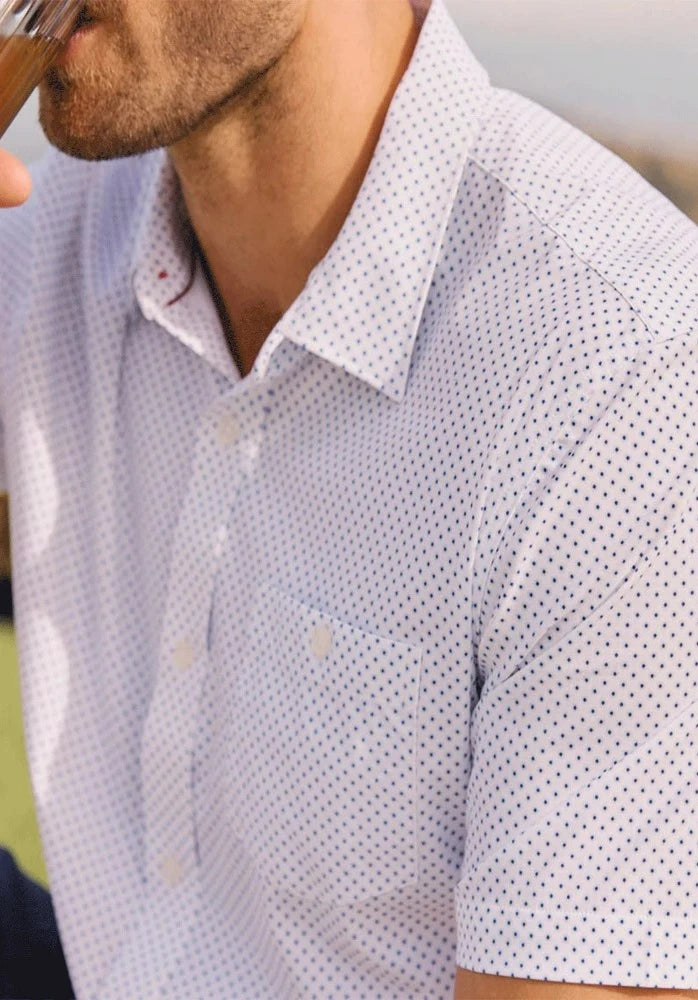 Flag and Anthem Madeflex Journey Performance Shirt- White