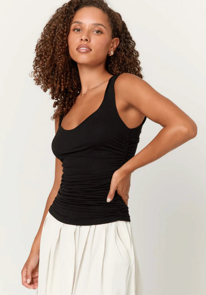 Yulia Sweetheart Neck Seamless Tank