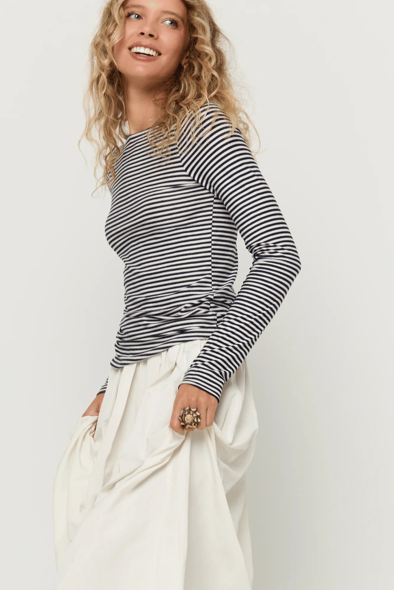 Project Social T Zinnia Boatneck