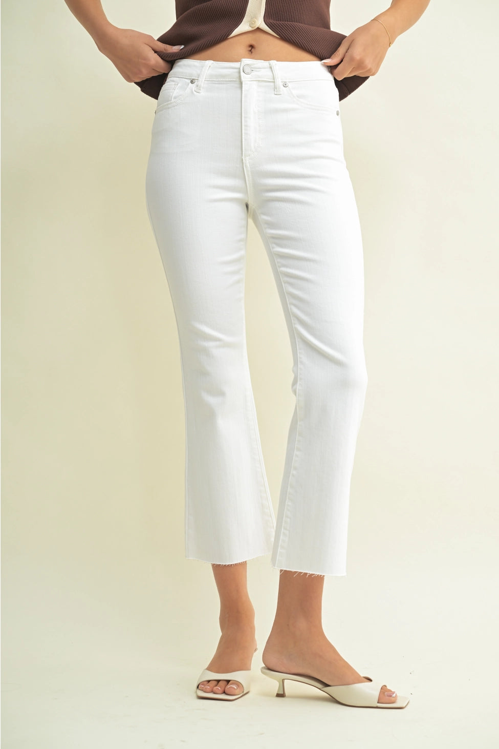 Cropped Kick Flare
