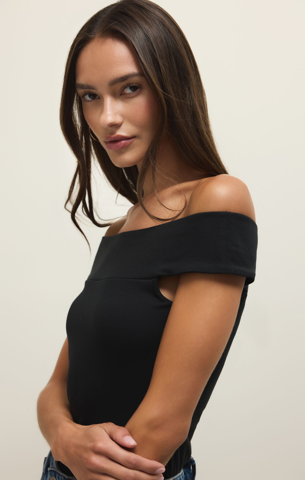 Z Supply Second Off Shoulder Top