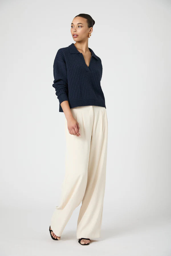 Vhari Collar Long Sleeve