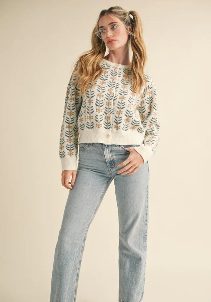Floral Cardigan