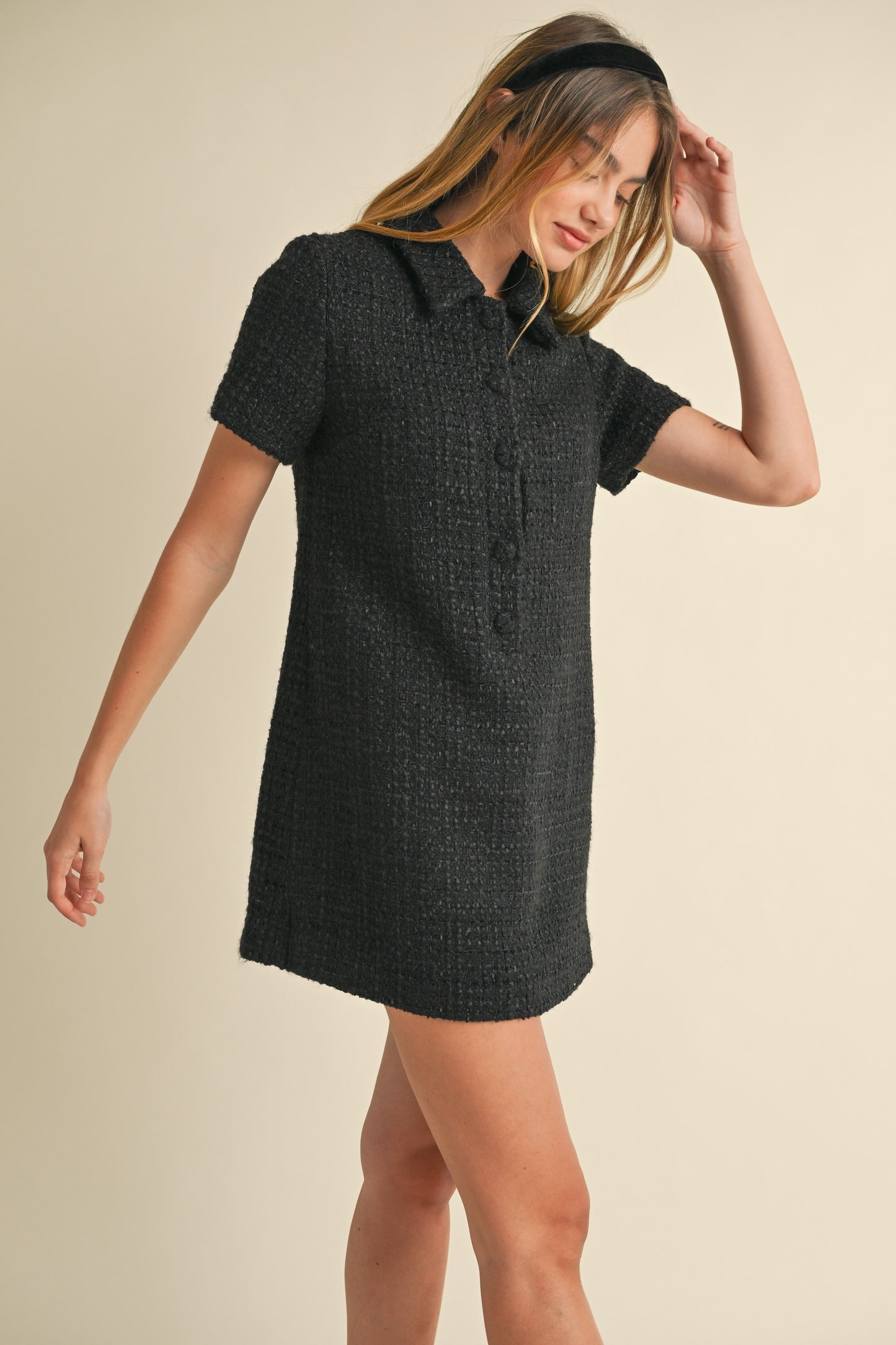 Tweed Mini Dress