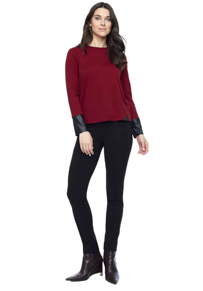 Tallulah Long Sleeve Solid Top