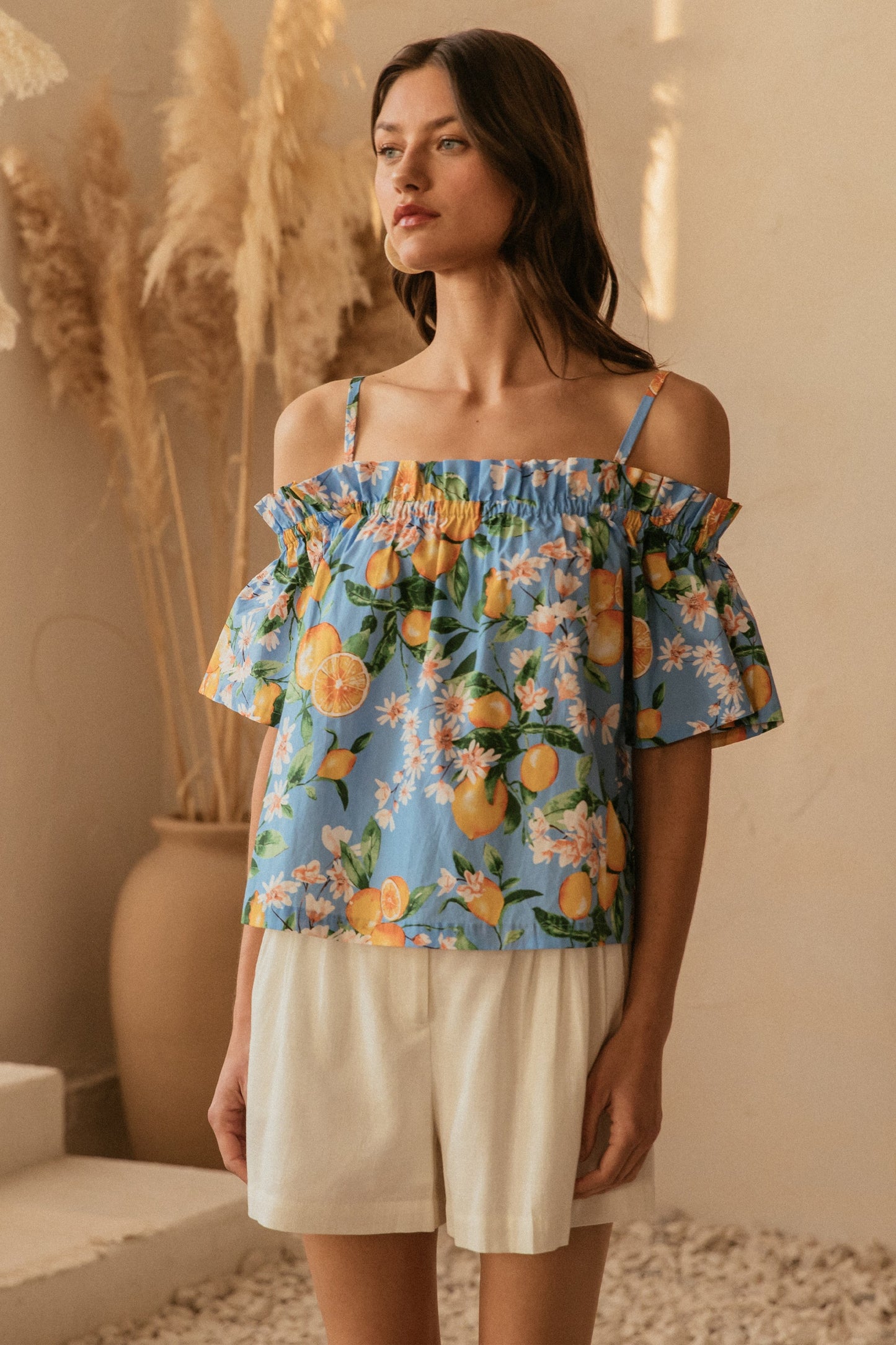 Off Shoulder Cami Top