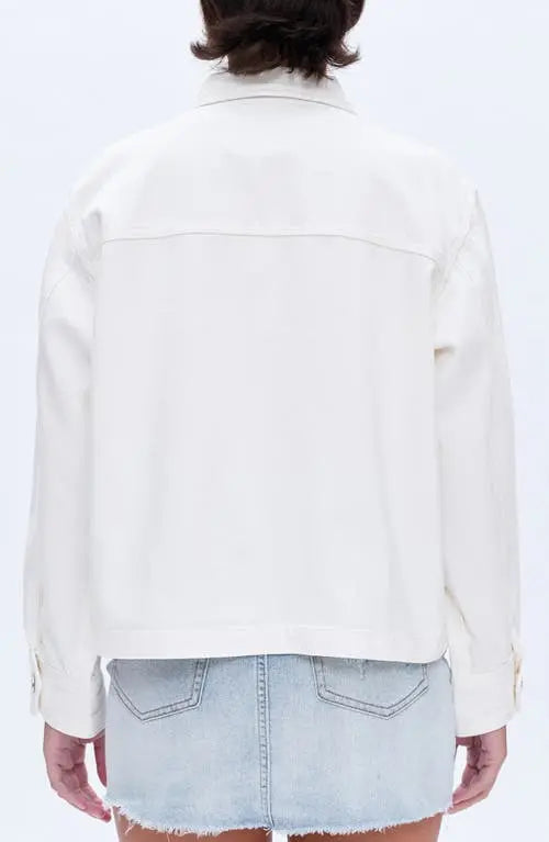 Oversized White Jacket