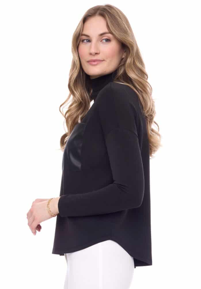 ILTM Belinda Mock Neck Top