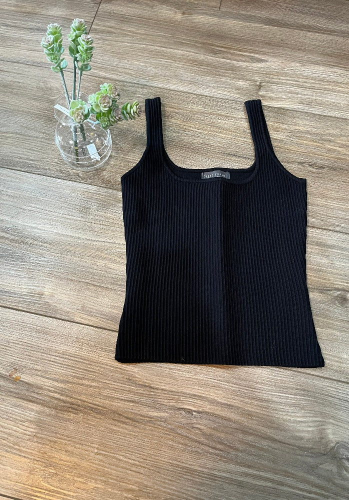 Dress Forum Knit Ribbed Tank