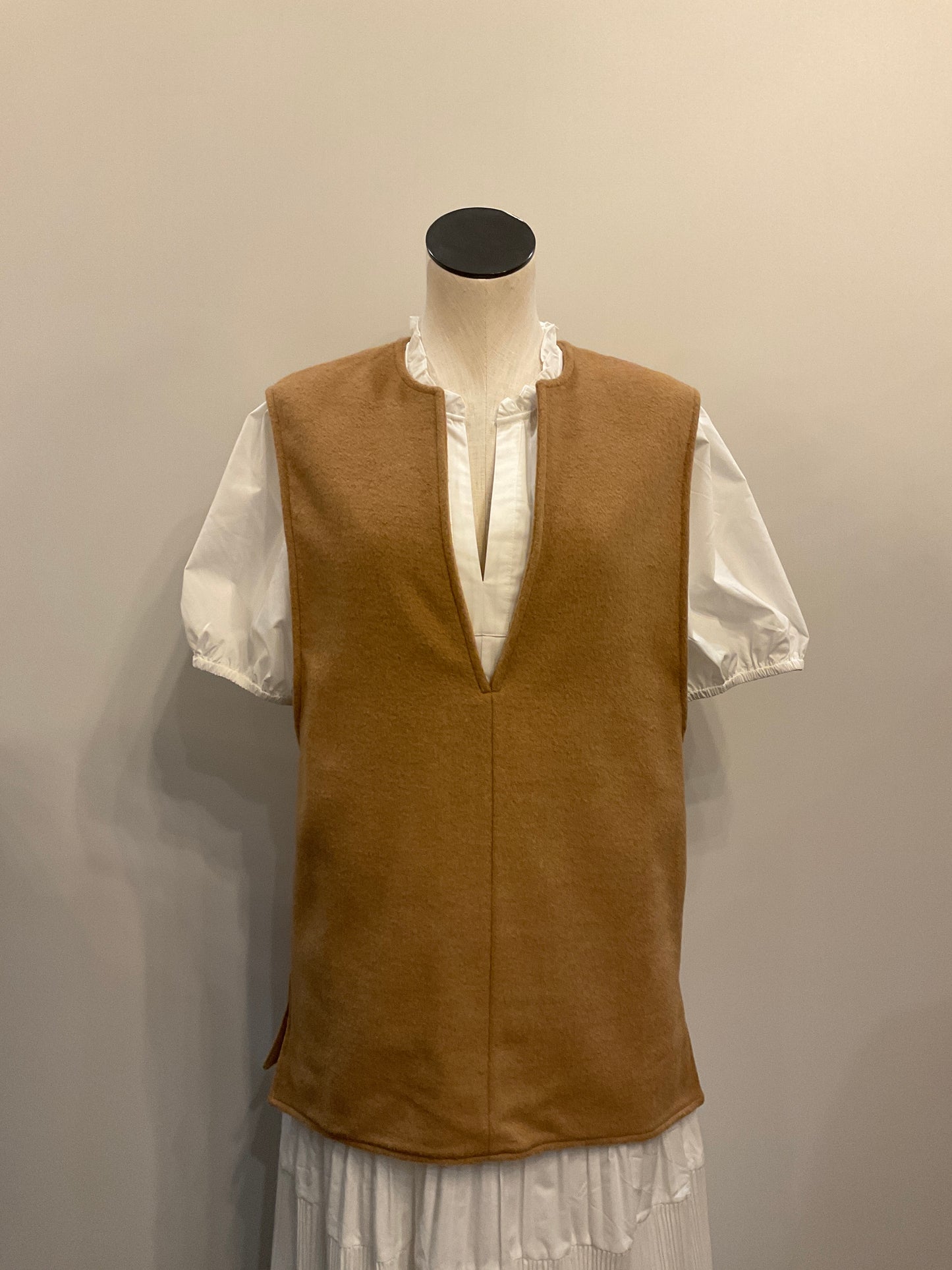 C Tory Wool Blend Vest