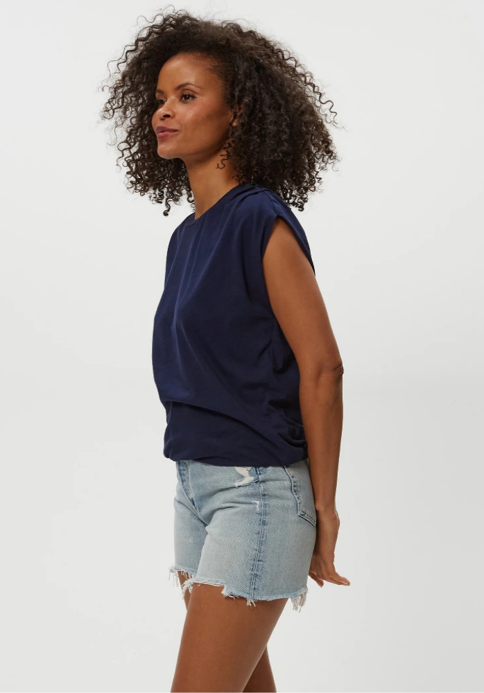 Michael Stars Luca Jersey Bubble Tee