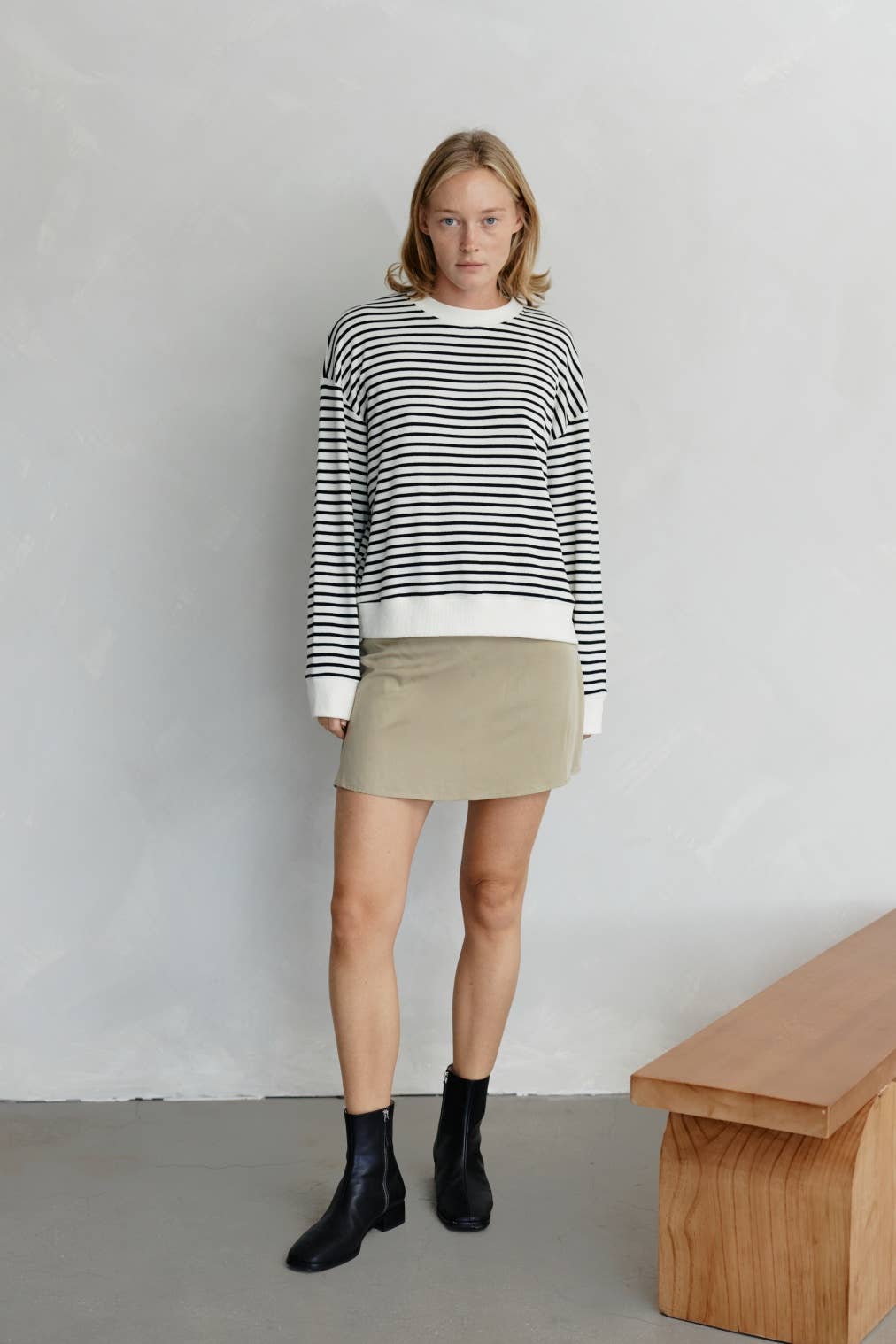 The Emery Sweater | Stripe Knit Sweater