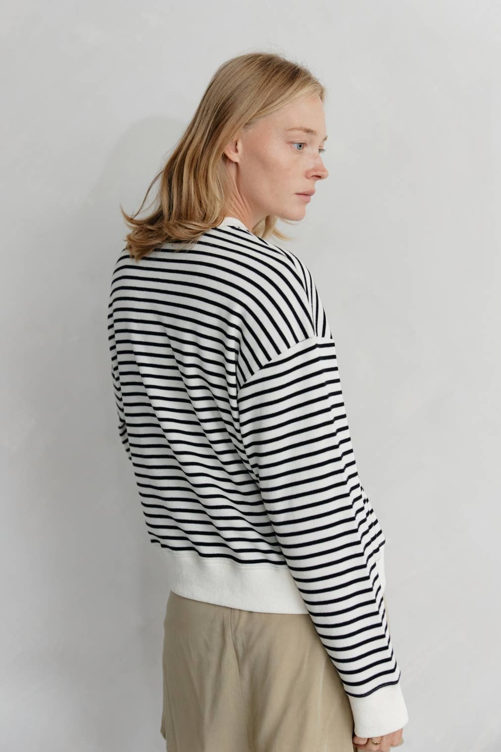 The Emery Sweater | Stripe Knit Sweater
