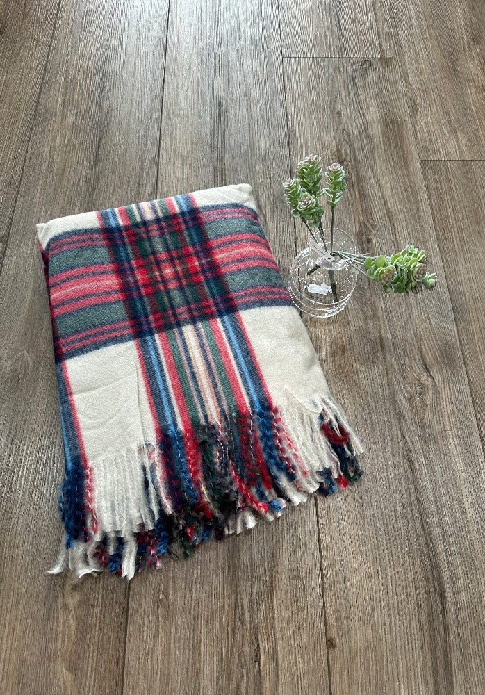 Scotch Plaid Ruana Wrap