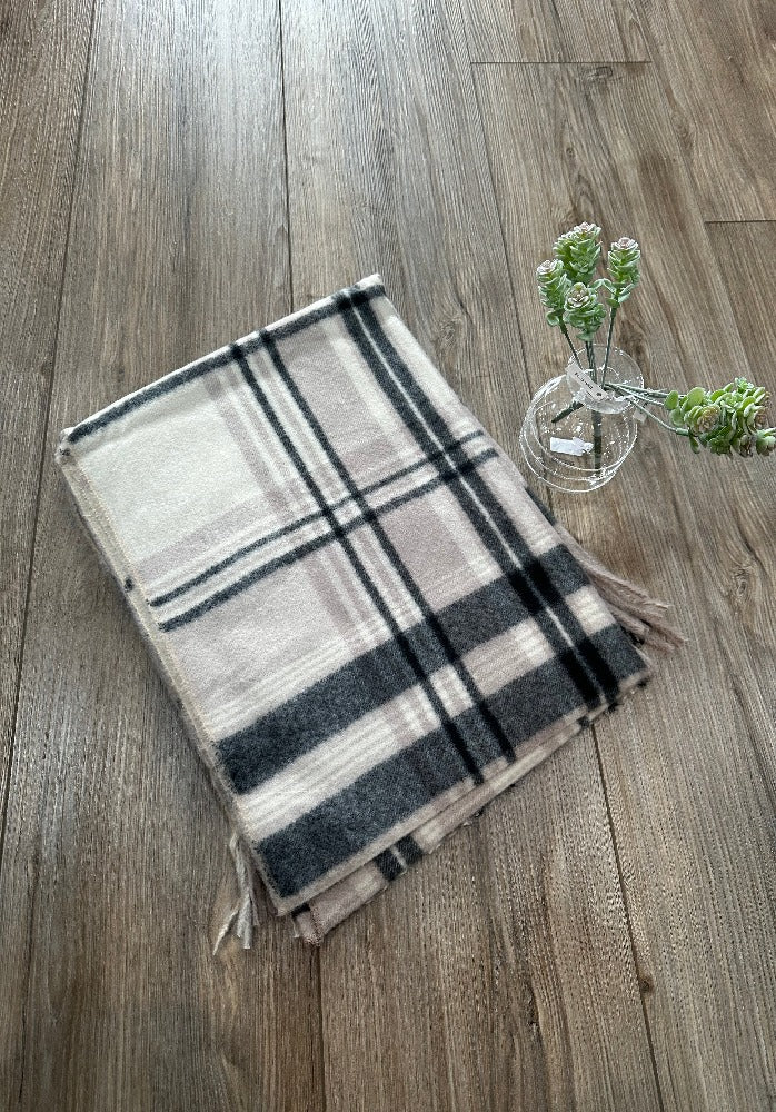 Tartan Plaid Ruana Wrap