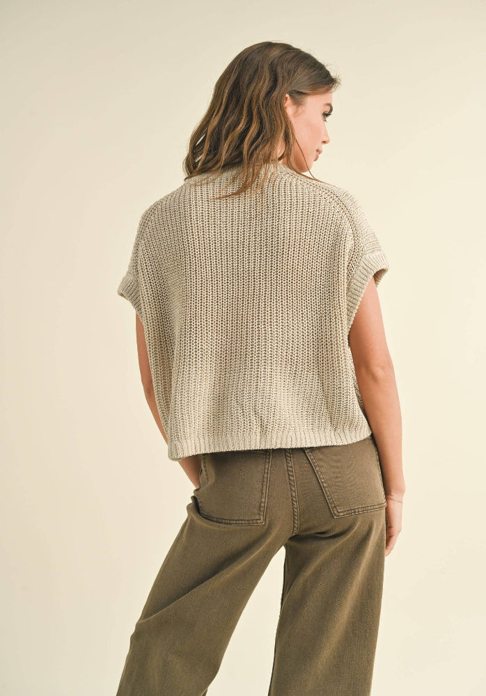 Miou Muse Dolman Sleeve Knitted Top