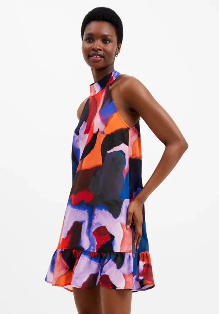 Isadora Elitan Drape Swing Dress
