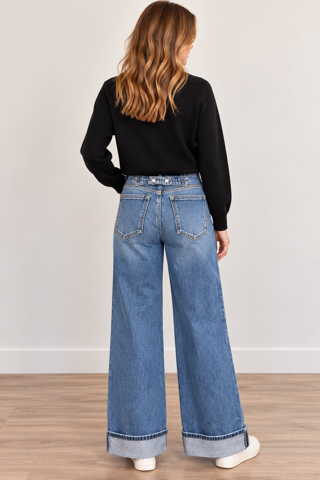 Slouchy Crop Wide Leg