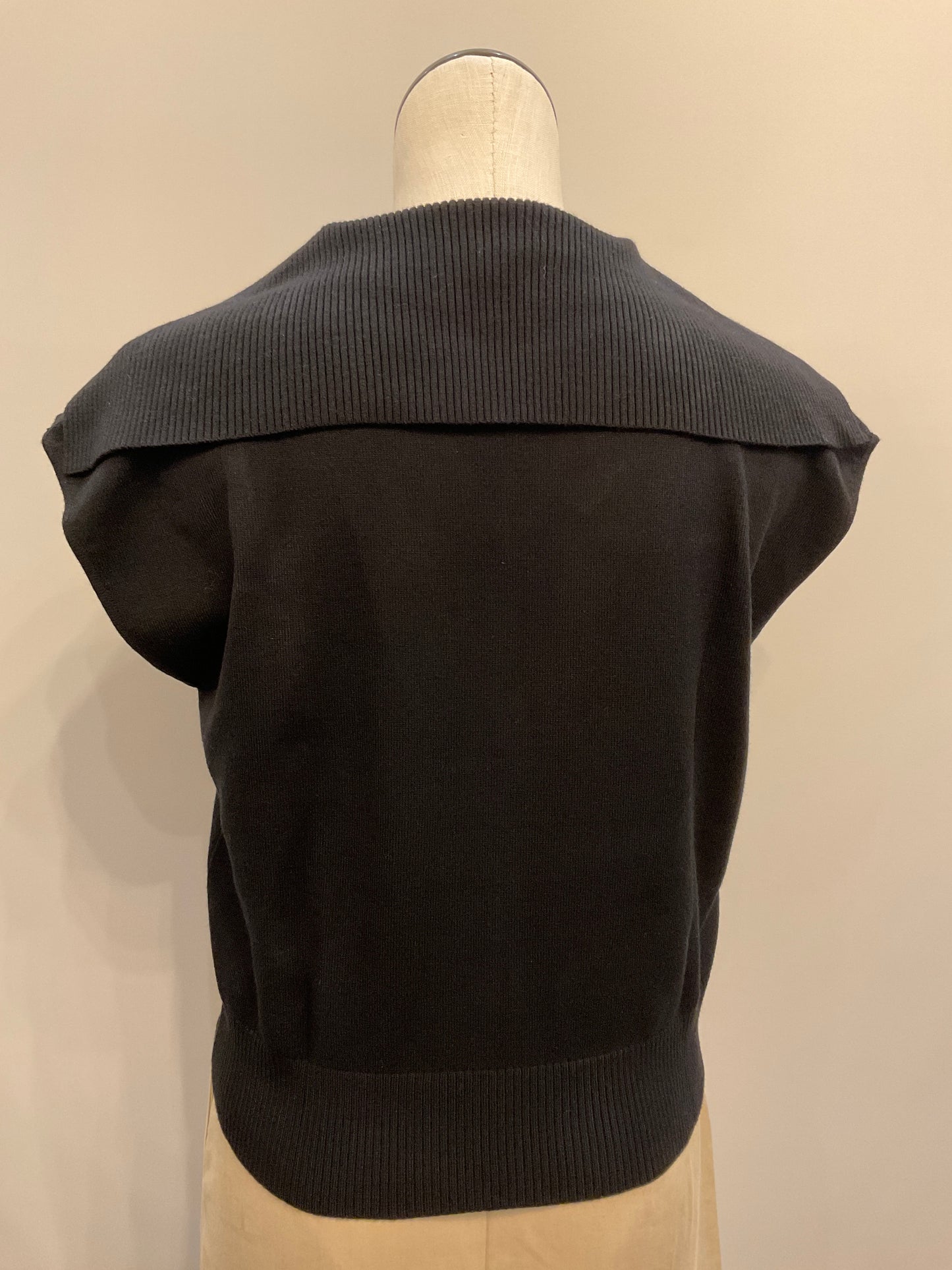 Oversized Collar Top