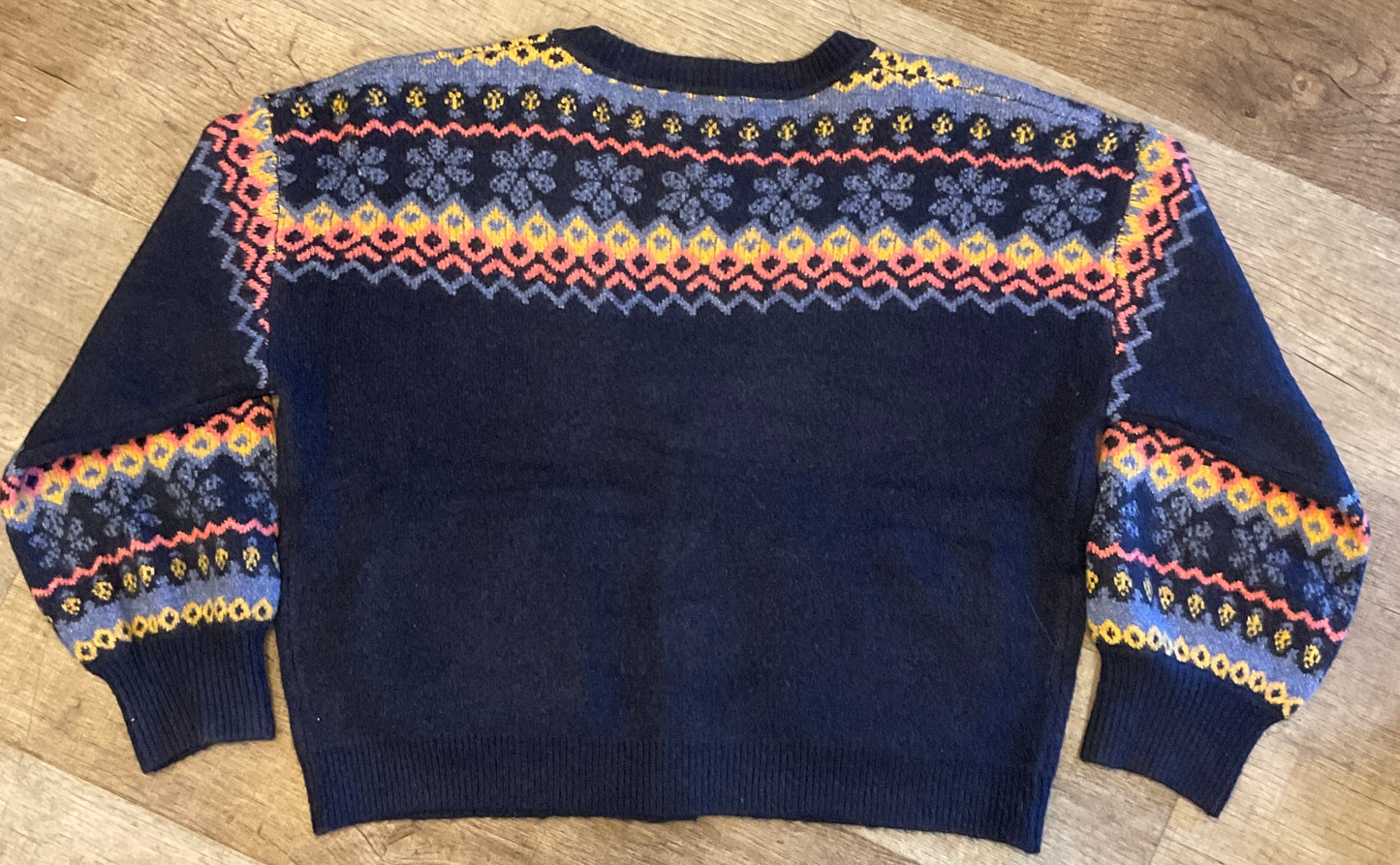 Intarsia Cardi