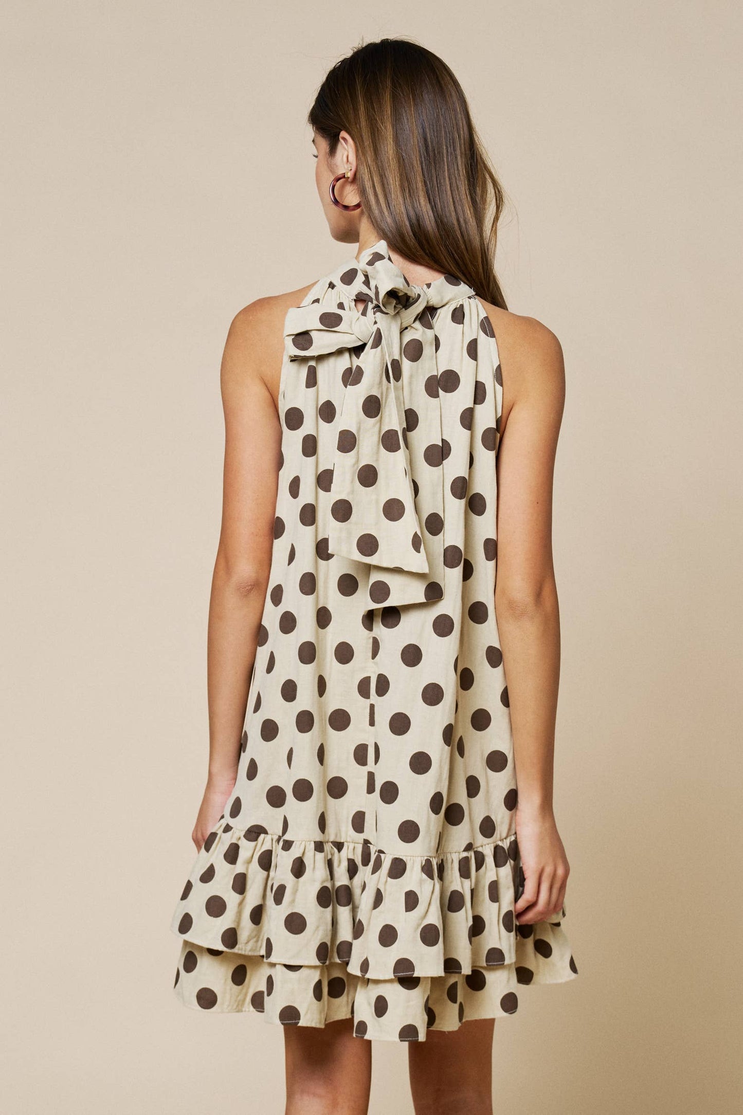 Polka Dot Shift Dress