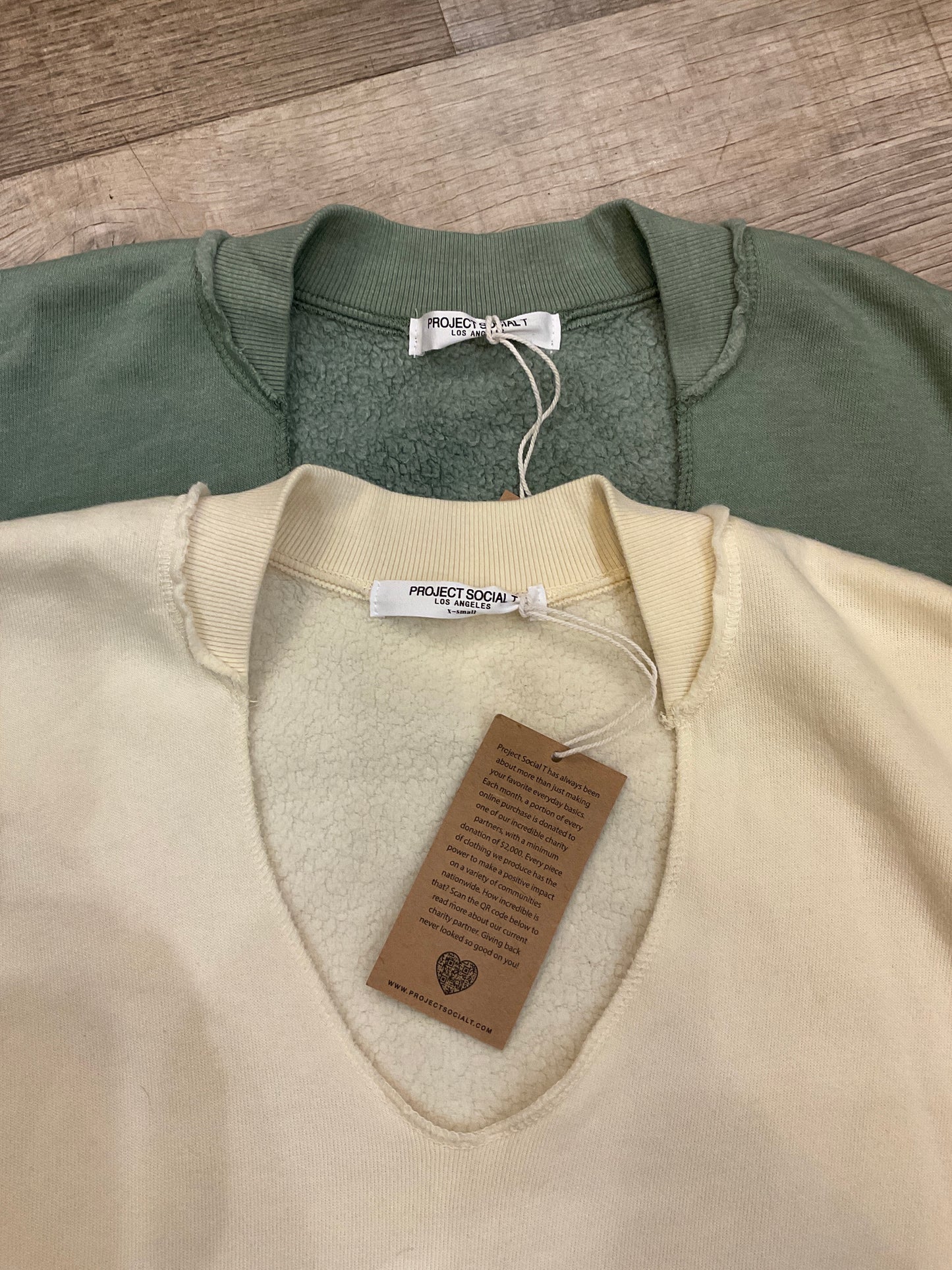 Project Social T Hazel Scoop Neck Sweatshirt