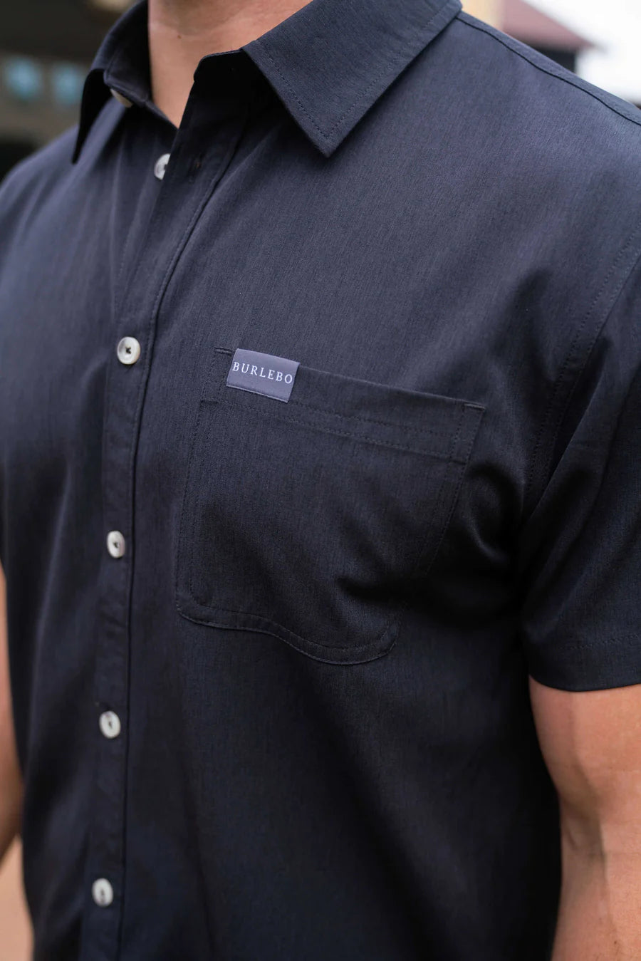 Burlebo Heather Black Polo