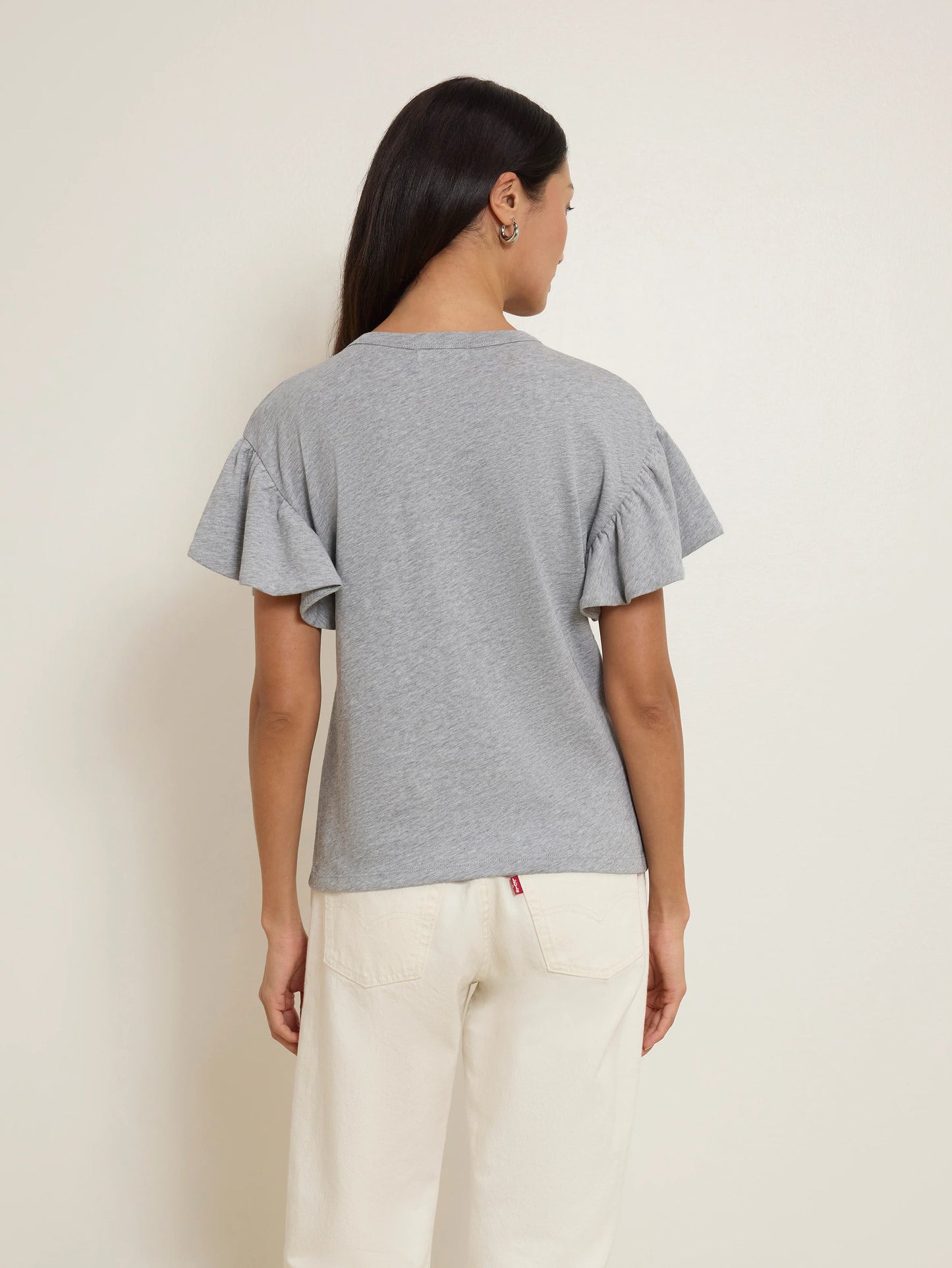 Nation LTD Camille Ruffle Tee