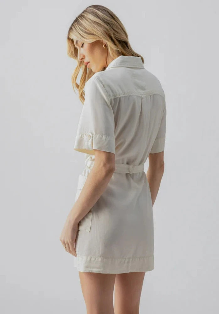 Sanctuary Fluid Surplus Dress Birch