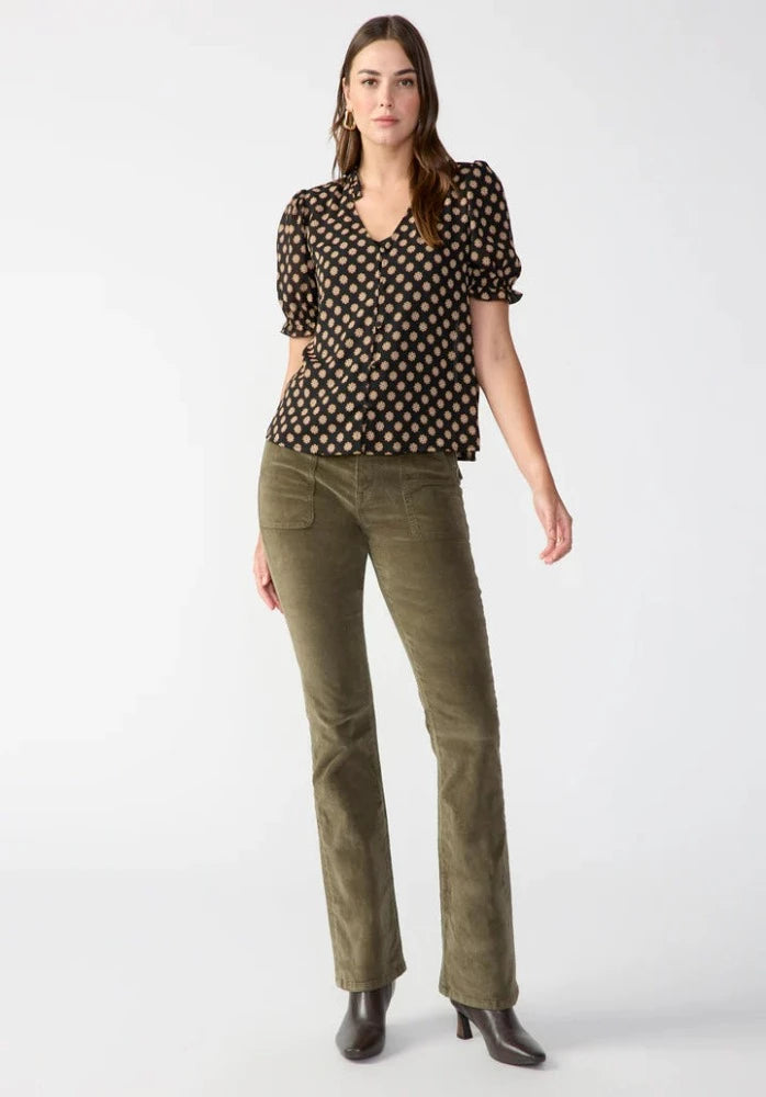 Sanctuary Rocky Surplus Corduroy Semi High Rise Pant