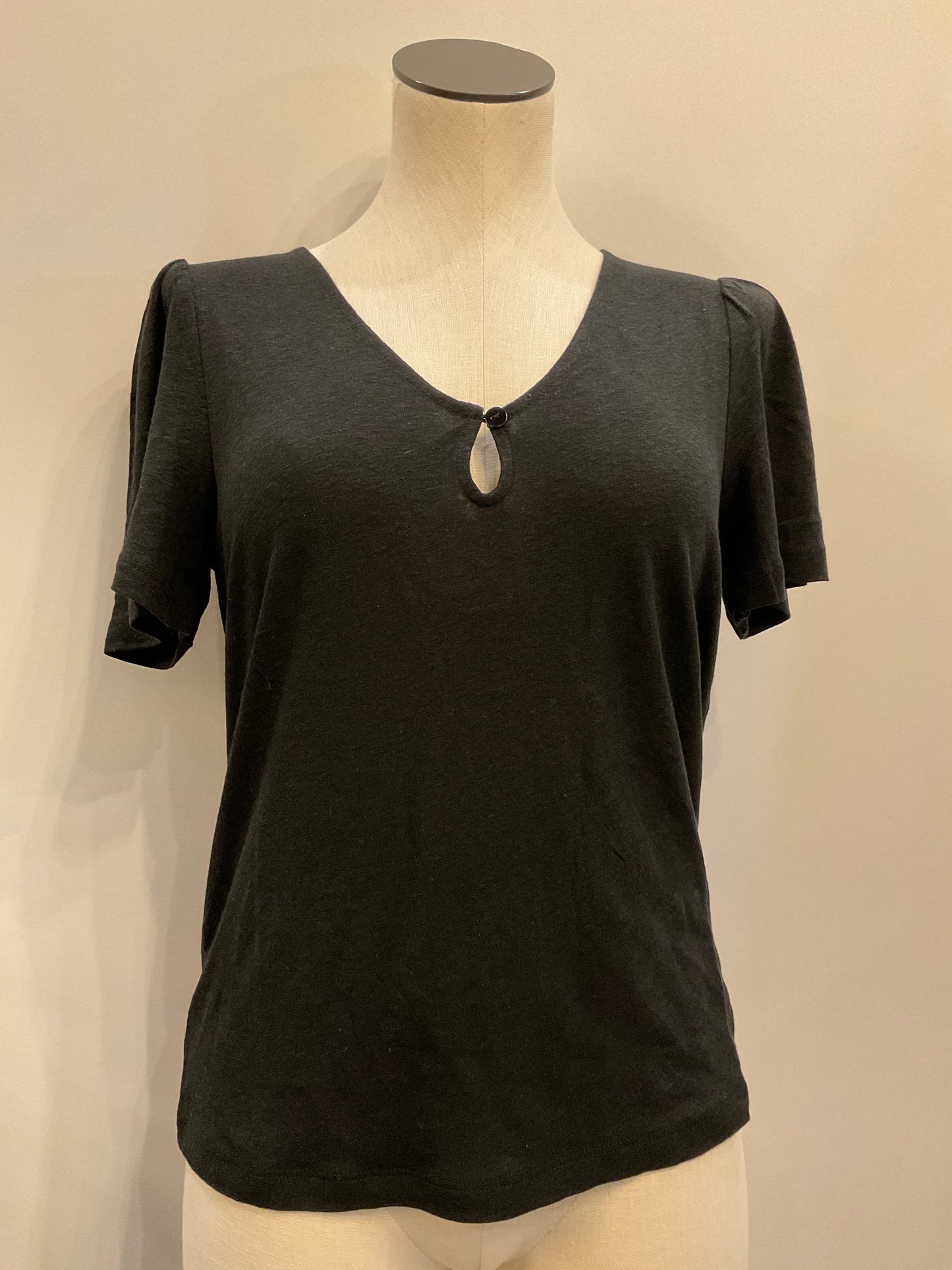 Sanctuary Keyhole Flutter Tee