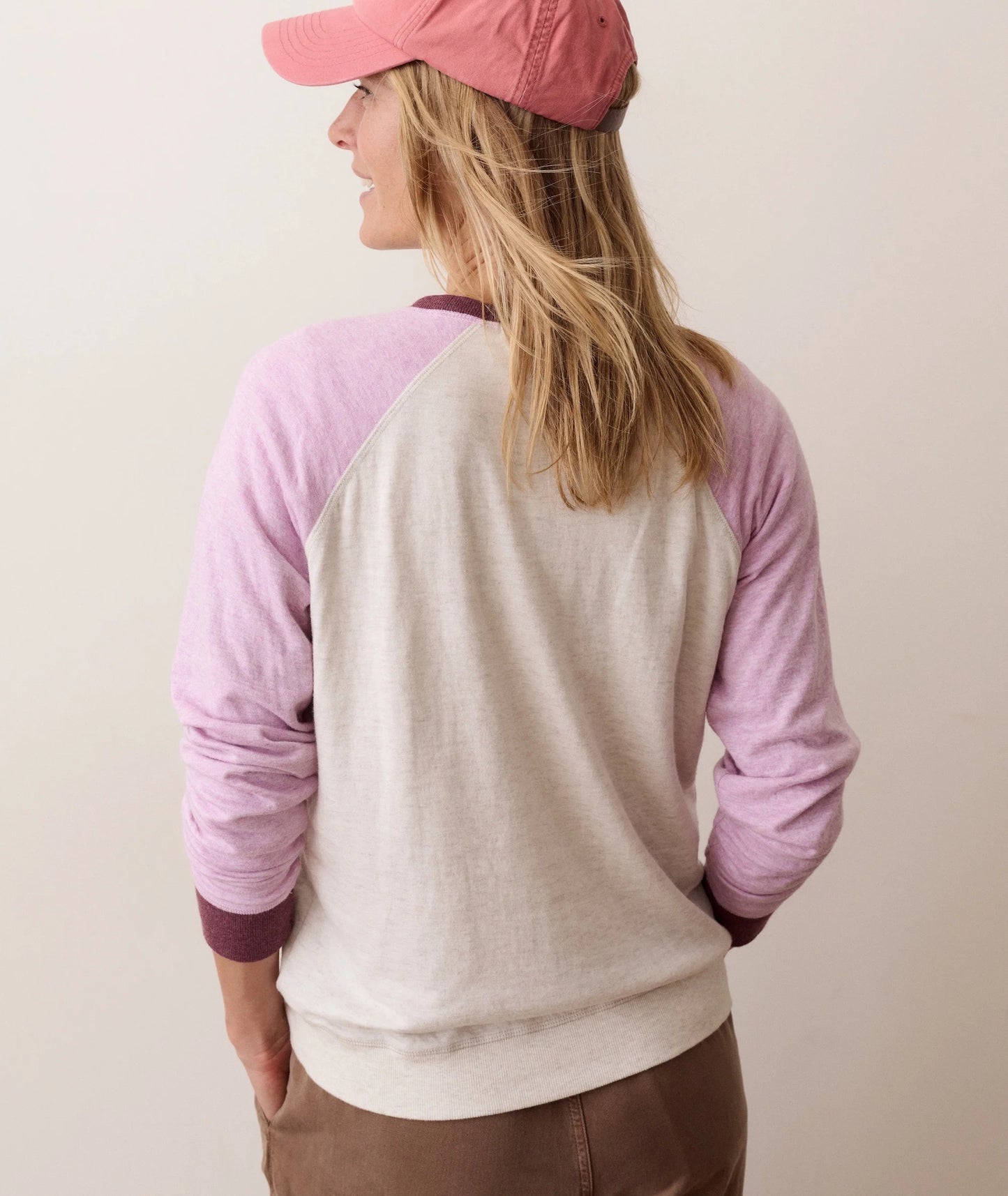 Marine Layer Juno Varsity Raglan