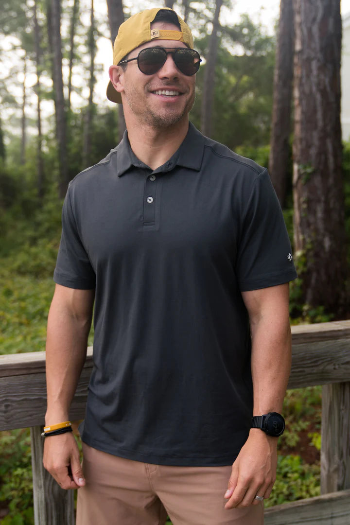 Burlebo Gun Metal Grey Polo