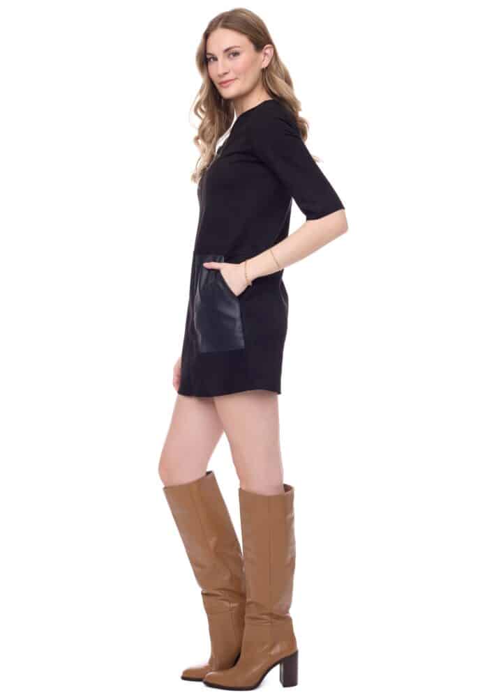 ILTM Fatima Vegan Suede Dress