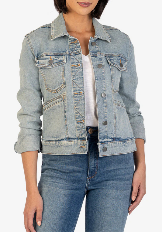 KUT Cultivated Vintage Jean Jacket