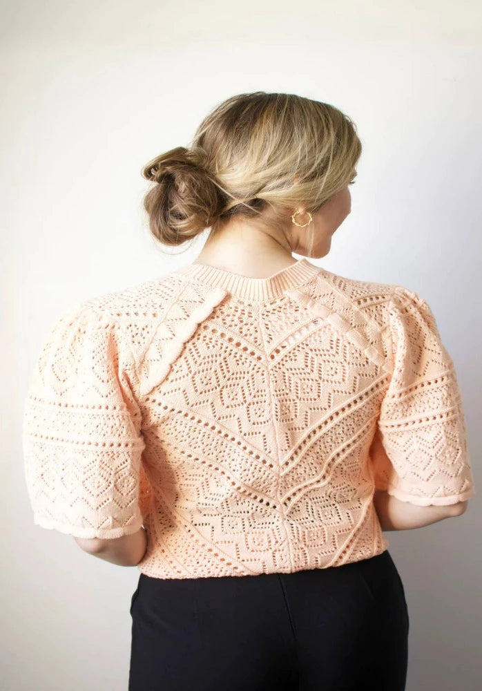 Eva Pointelle Sweater