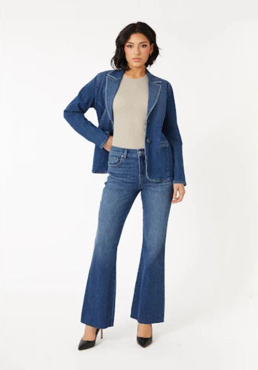 Claudia Flare Brit Blue