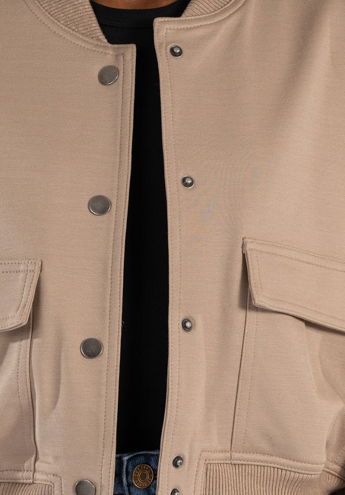 KUT Camilla Twill Bomber Jacket