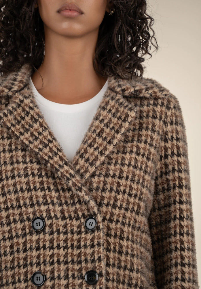 KUT Aaliyah Houndstooth Jacket