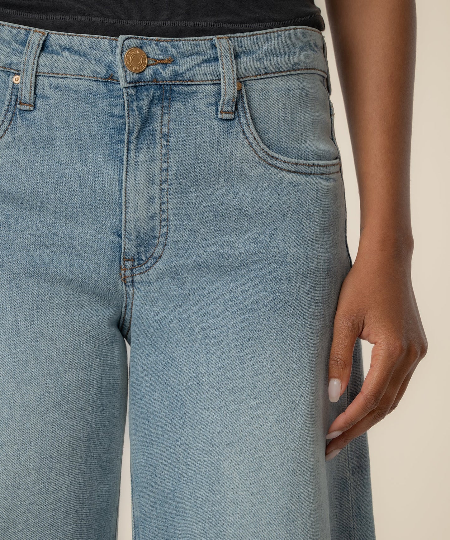 Kut from the Kloth Blake Fab Ab High Rise Super Wide Leg