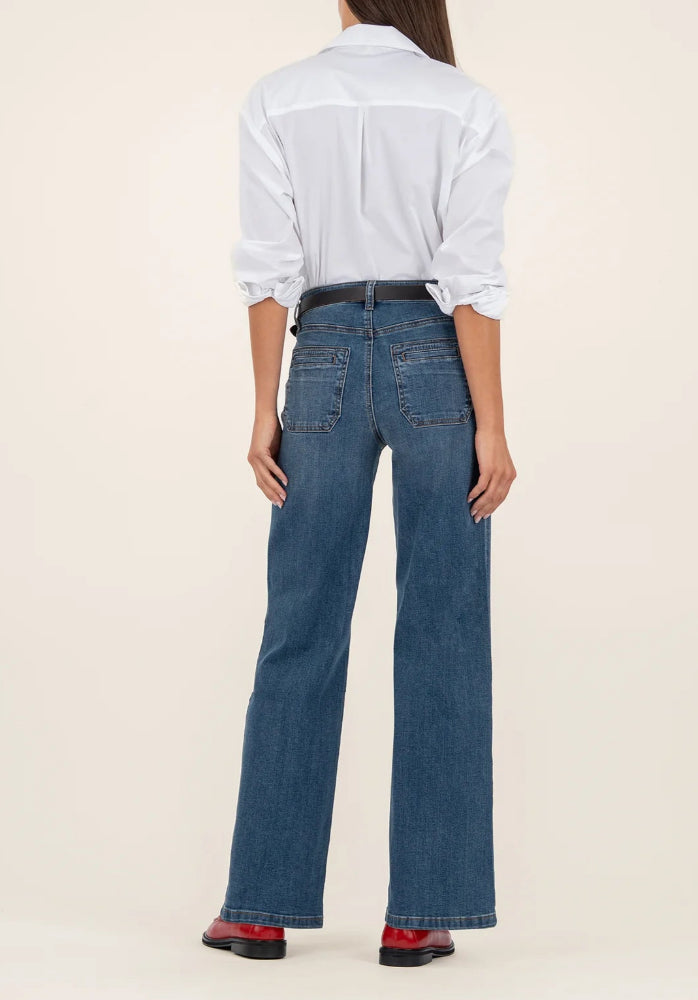 Jean High Rise Wide Leg
