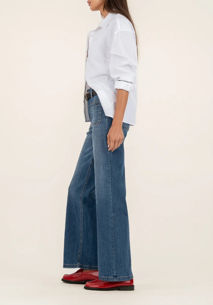 Jean High Rise Wide Leg