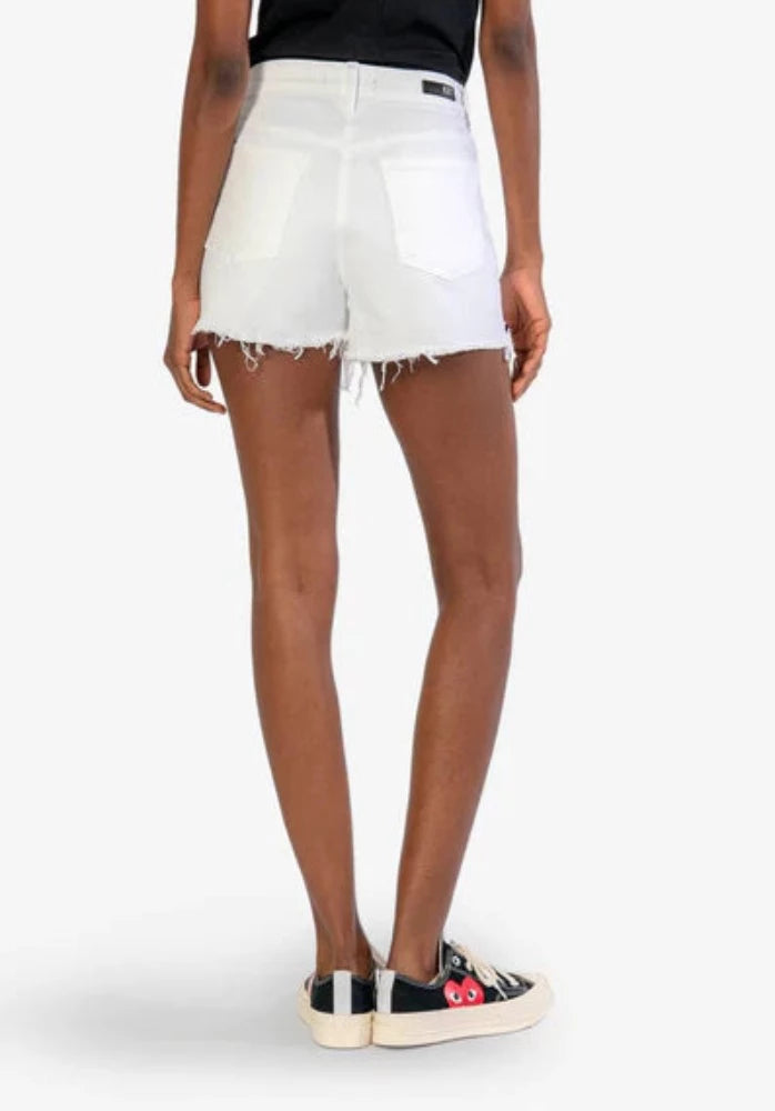 Kut Jane High Rise Long Short (White)