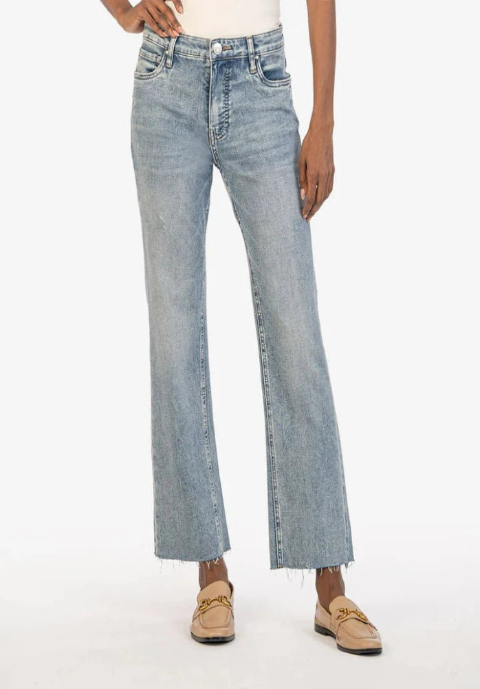 Kelsey High Rise Fab Ab Ankle Flare