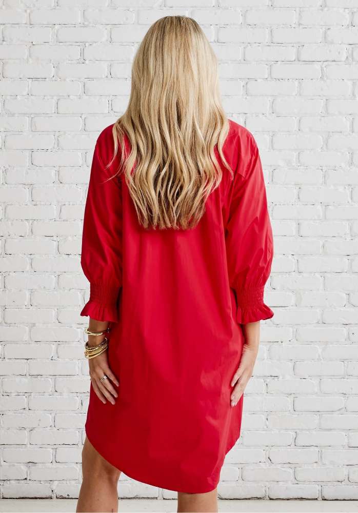 Kimberly Dress in Velvet Corduroy