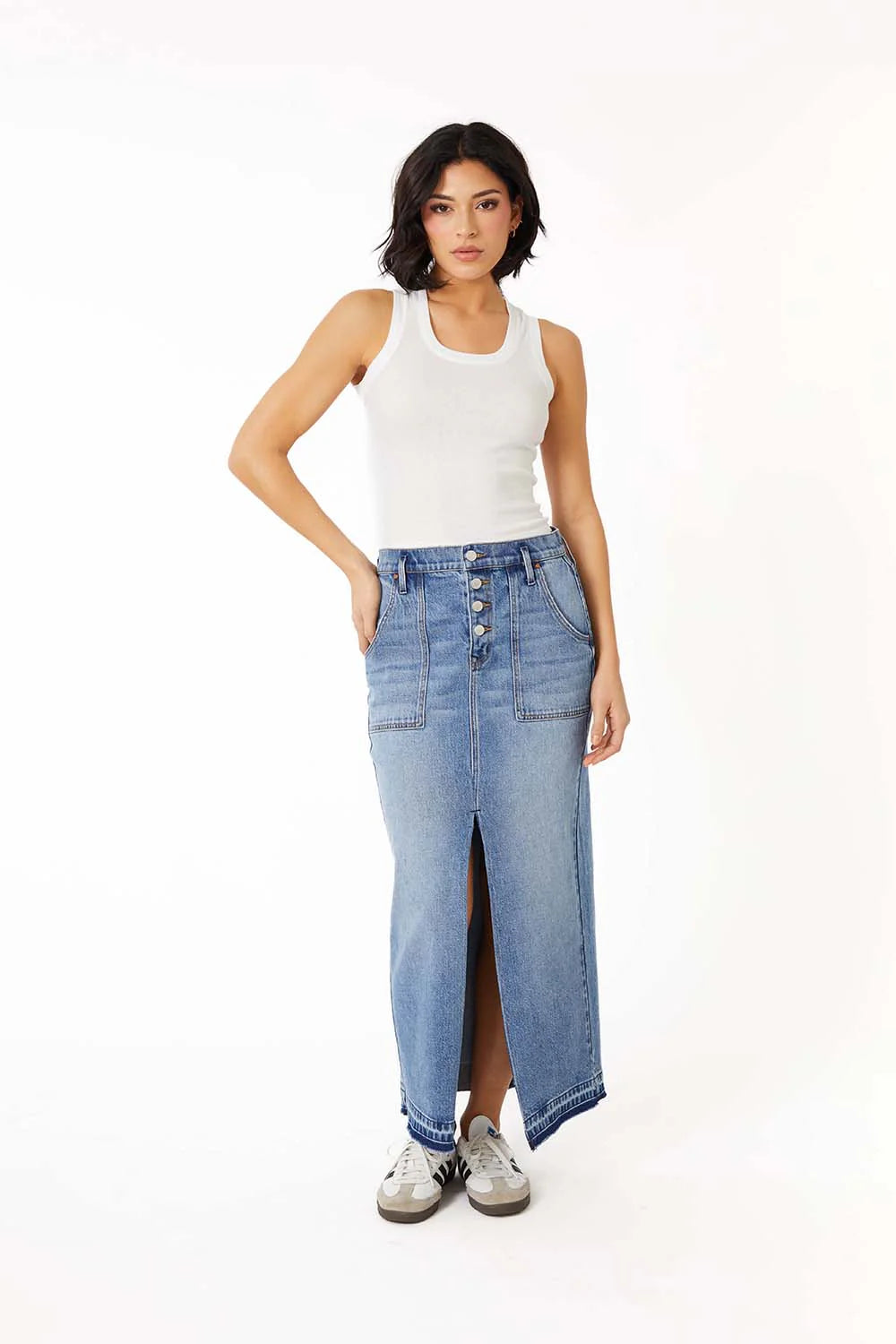 Level 99 Carol BTN Skirt