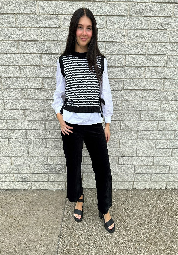 Lucy Paris Billie Mixed Sweater