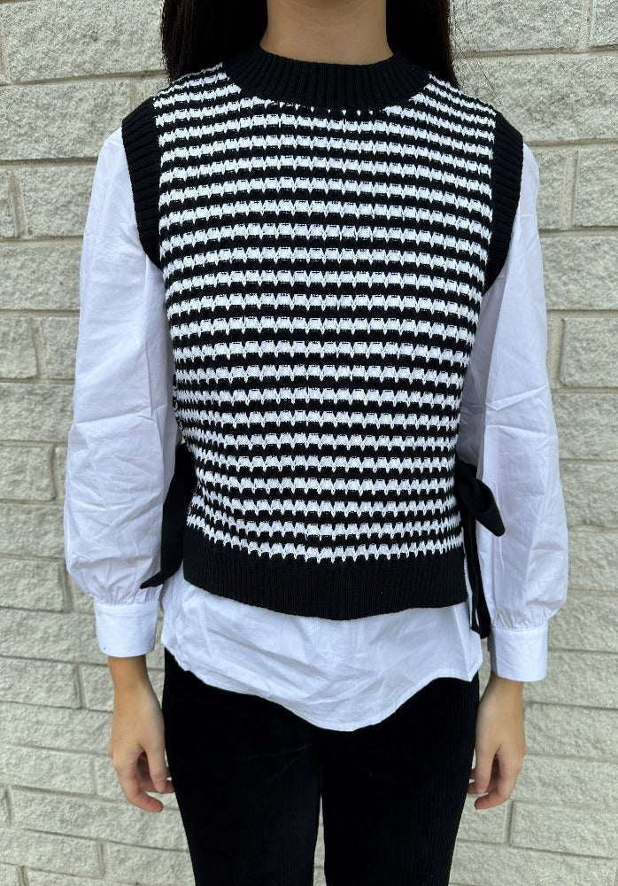 Lucy Paris Billie Mixed Sweater