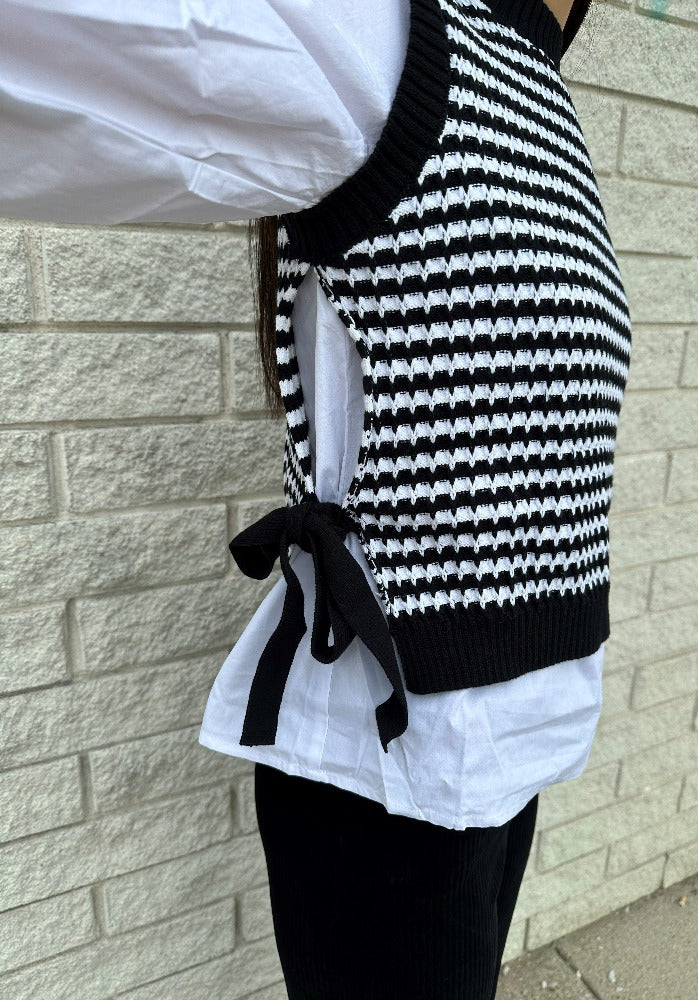 Lucy Paris Billie Mixed Sweater